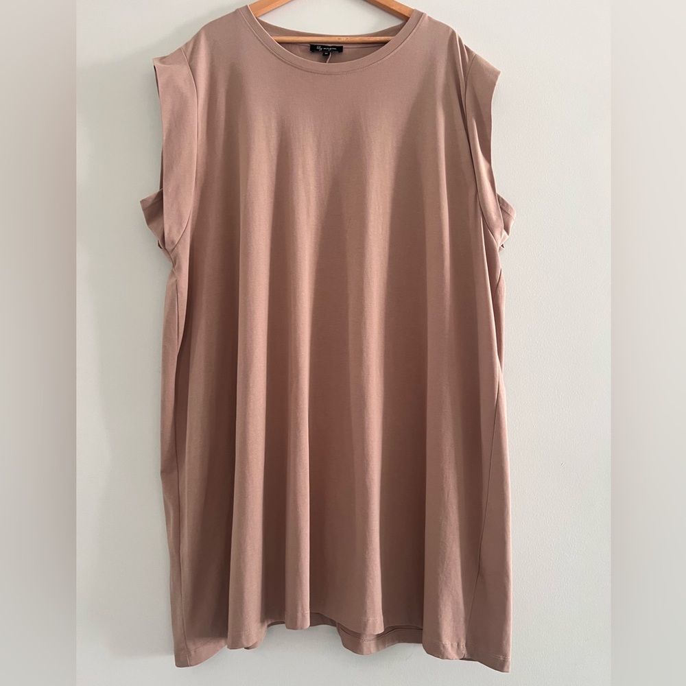 Tan Tunic Top